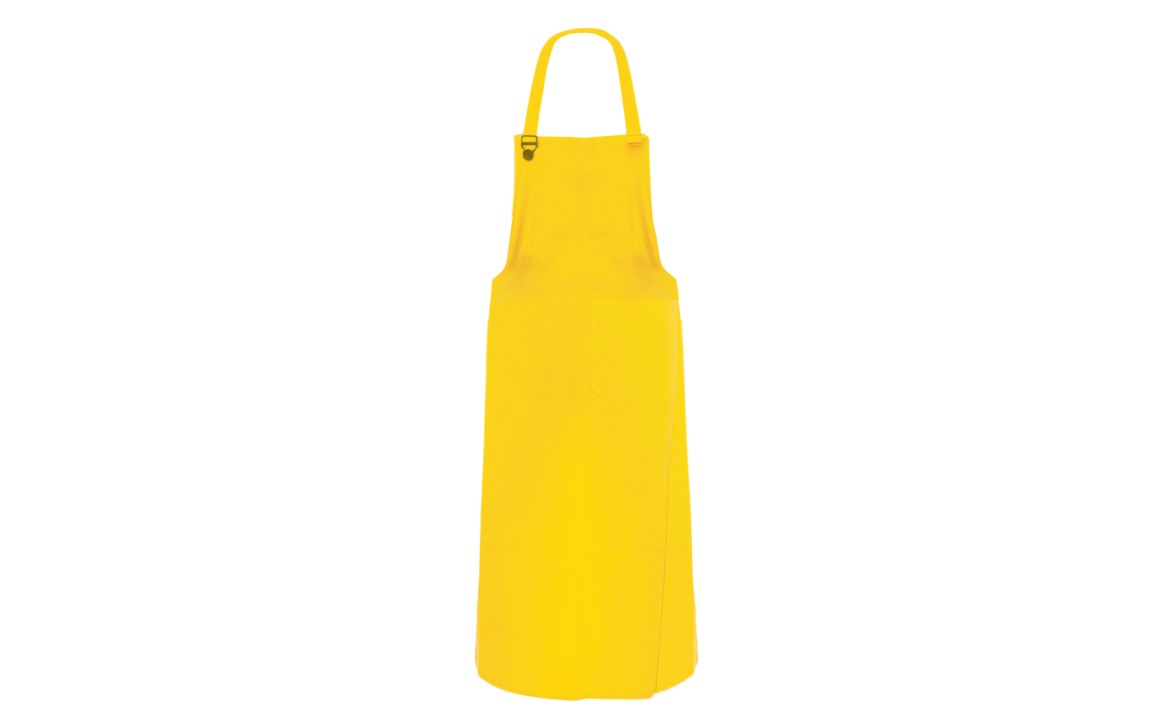 SAS Safety Group | Heavy Duty PVC Apron - Yellow - One Size Fits Most